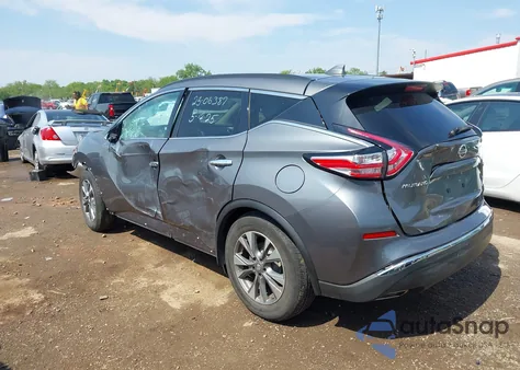 2018 Nissan Murano Sv из США, поврежденный, VIN 5N1AZ2MH5JN152006
